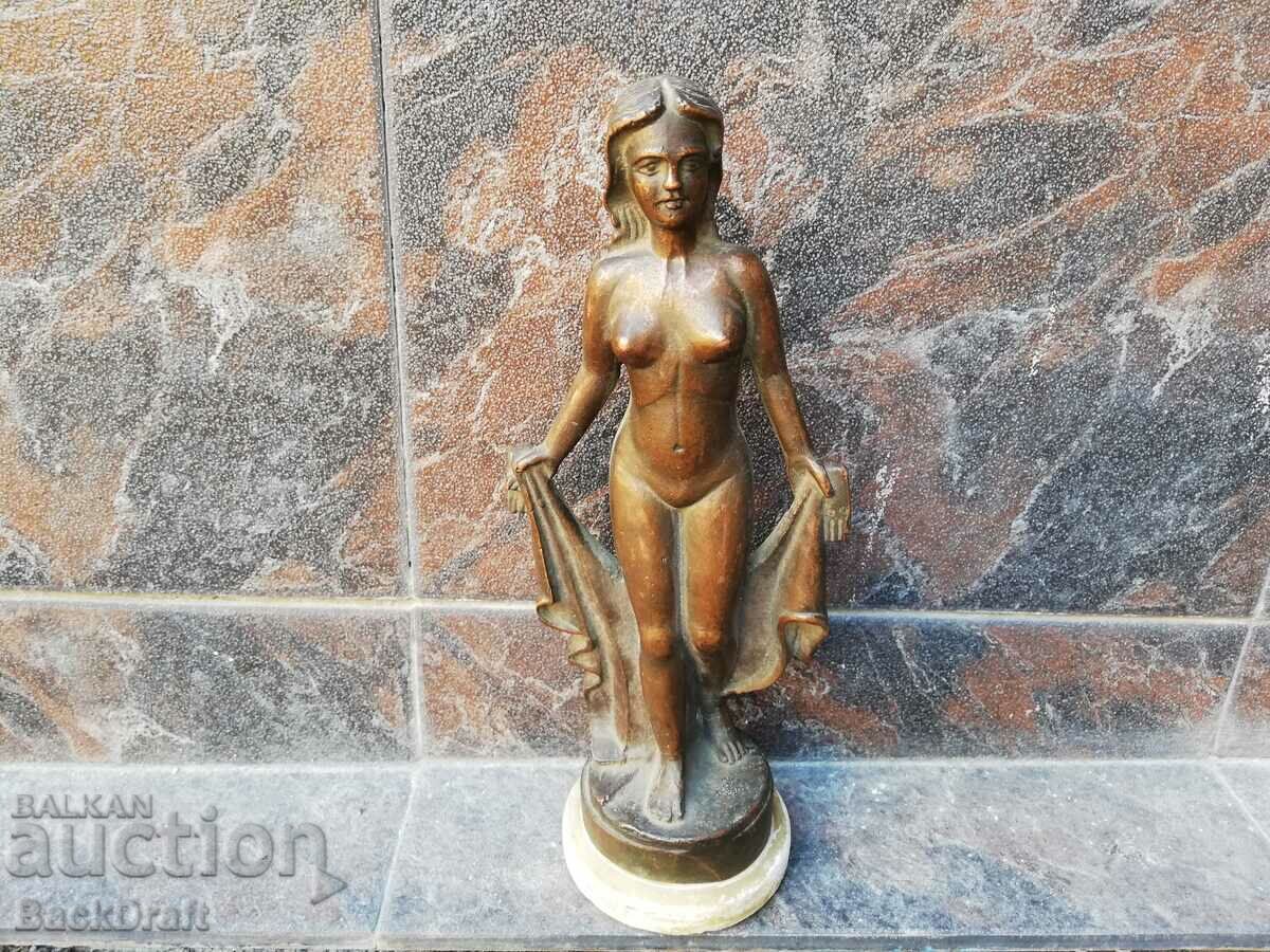 Old Statuette,Figure,Sculpture Nude Woman,Body,Erotic