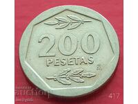 200 pesetas 1986 - Spain