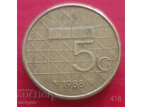 5 φιορίνια 1988 - Ολλανδία