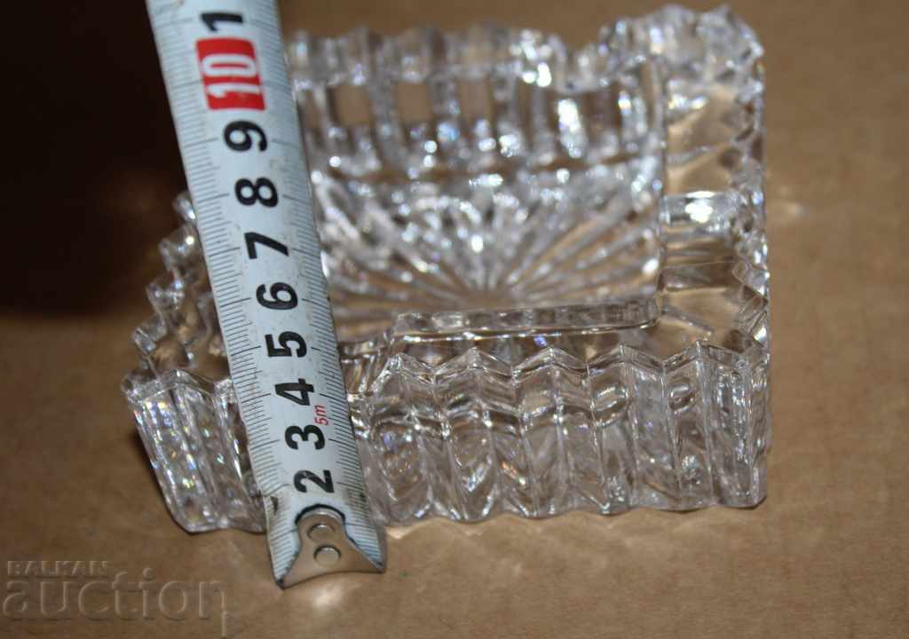 . UNUSED SOLID GLASS CIGARETTE ASHTRAY with price 12.00 BGN | € 6.14 . UNUSED SOLID GLASS CIGARETTE ASHTRAY with price 12.00 BGN | € 6.14