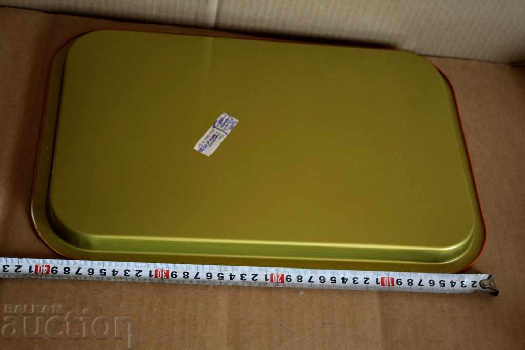 . SOC METAL POLISH TRAY BOARD LABEL PROBABLY UNUSED - 7 . SOC METAL POLISH TRAY BOARD LABEL PROBABLY UNUSED - 7