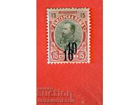 BULGARIA FERDINAND BLACK DOUBLE OFFSET STAMP BK 68