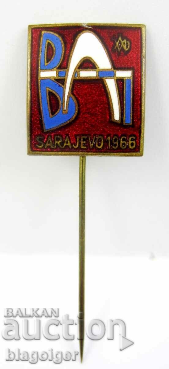 Balkan Games-Balkaniad-Sarajevo 1966-Σπάνιο σημάδι-Email με τιμή 9.00 BGN | € 4.60 Balkan Games-Balkaniad-Sarajevo 1966-Σπάνιο σημάδι-Email με τιμή 9.00 BGN | € 4.60