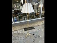 Lampa de podea / felinar din bronz aurit. #6020