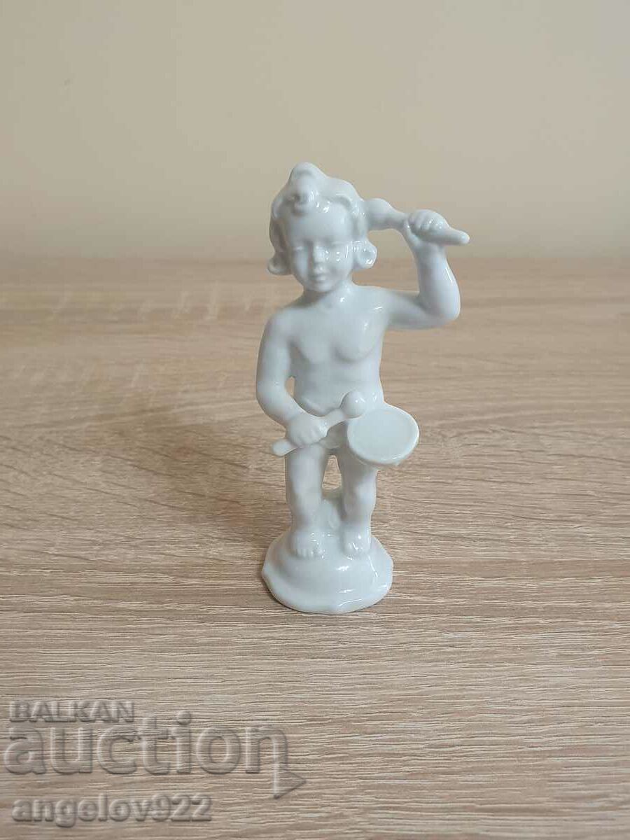 Beautiful porcelain figure statuette