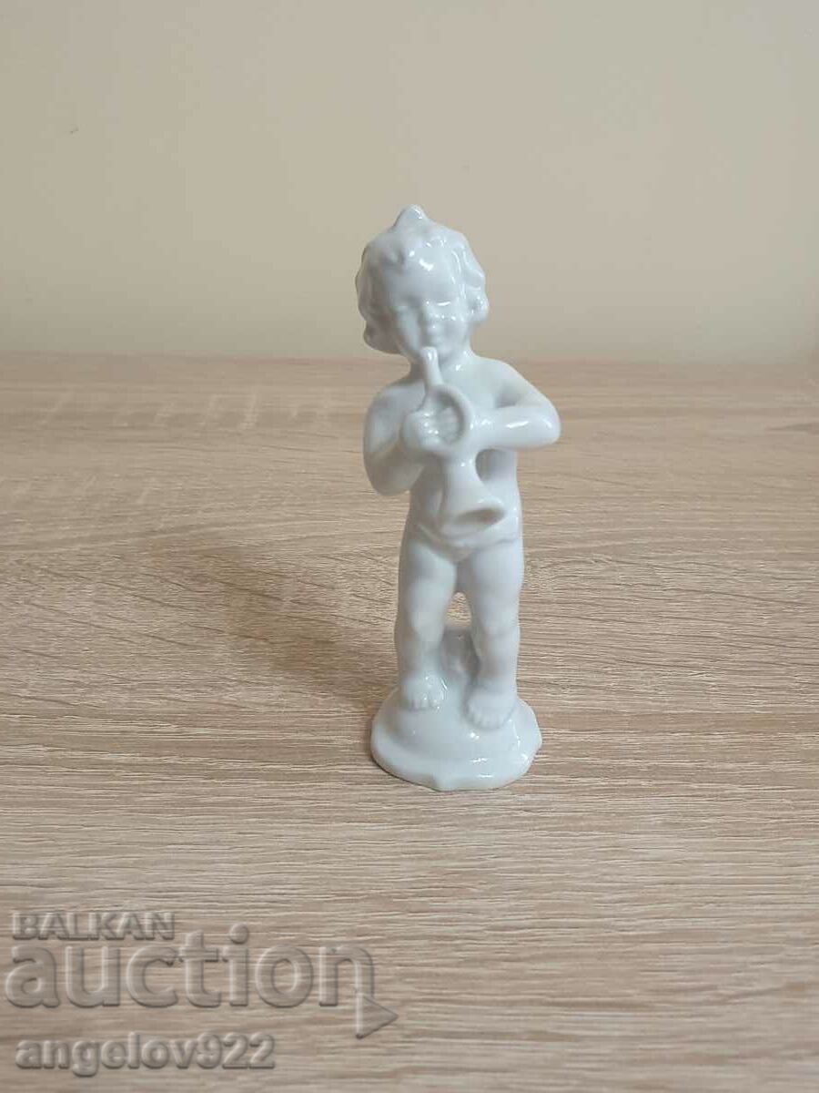 Beautiful porcelain figure statuette