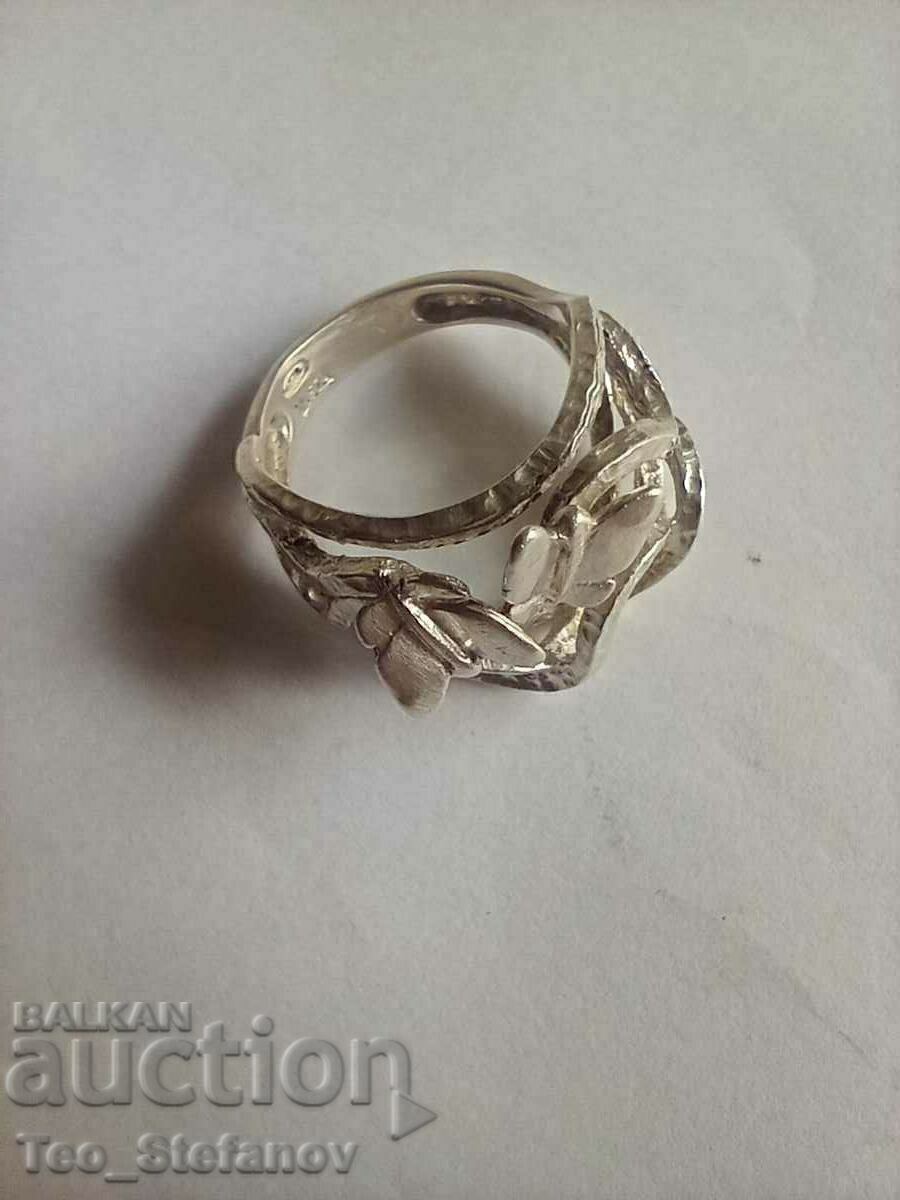 Silver ring with marking with price € 20.00 | 39.12 BGN