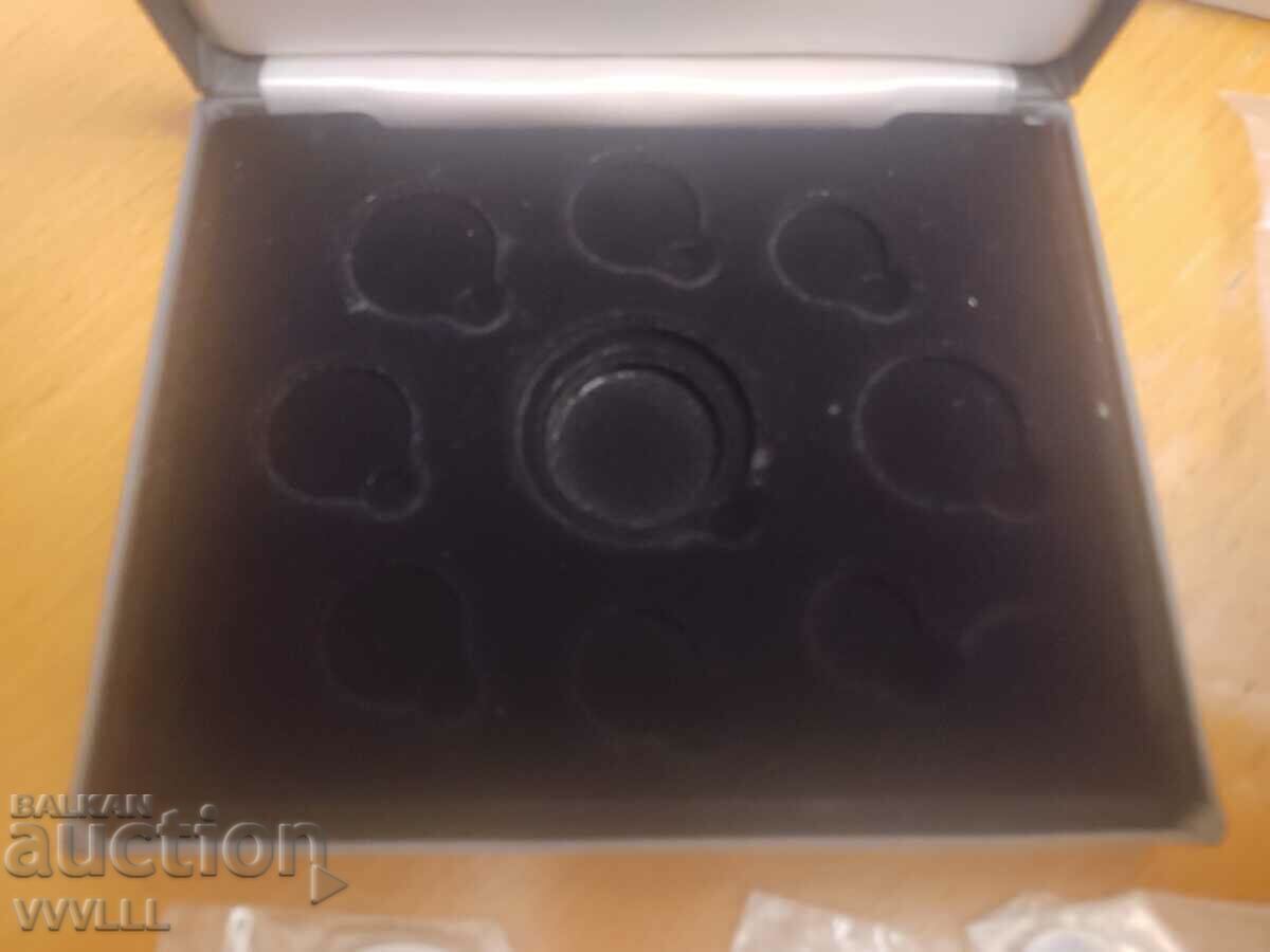 Euro trial coins Bulgaria. SILVER. 2004. Circulation 200. - 5