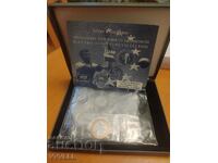 Monede euro de probă Bulgaria. ARGINT. 2004. Tiraj 200.