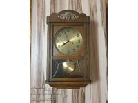 Gustav Becker German Wall Clock WORKING