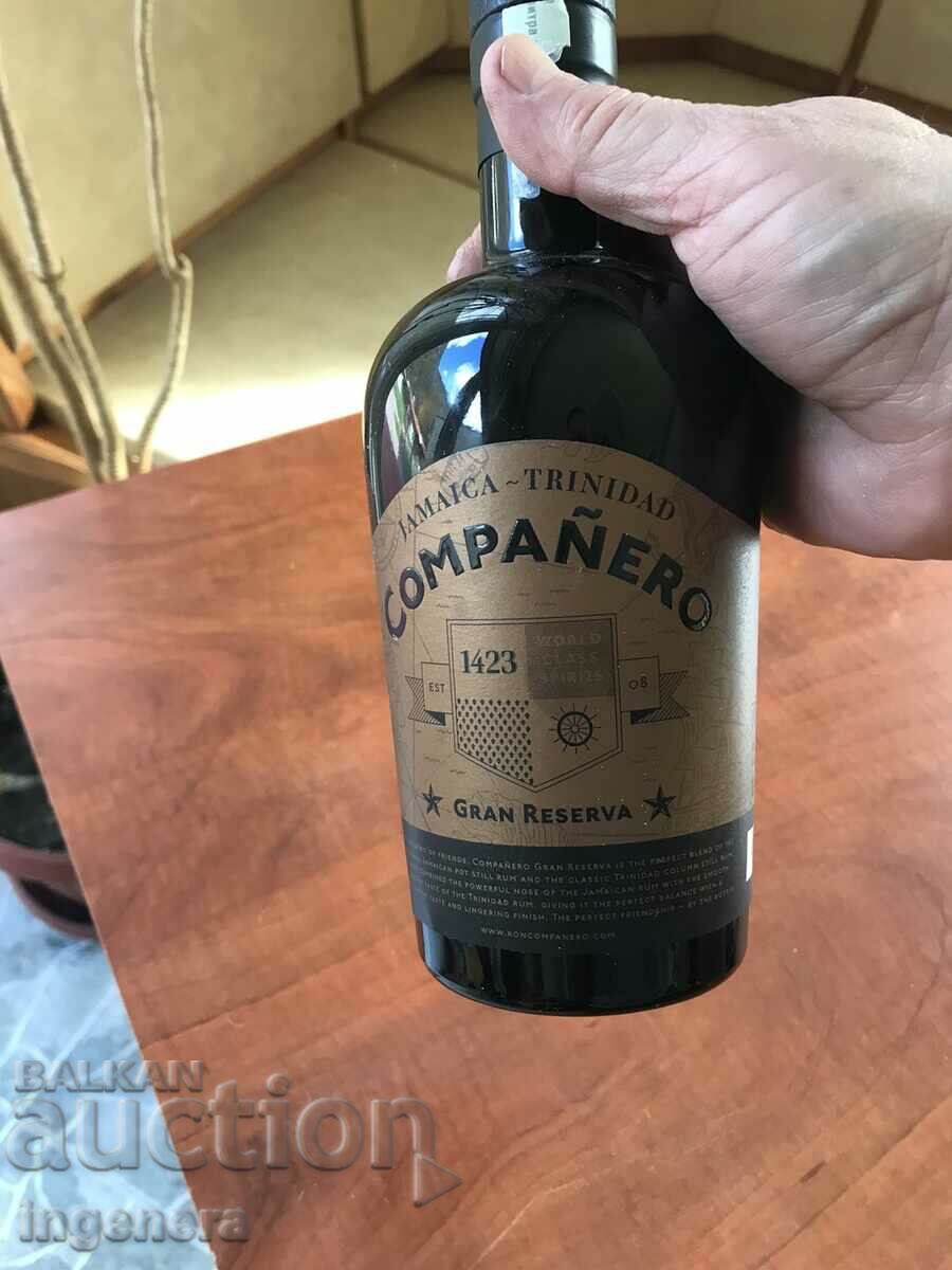 RUM GLASS BOTTLE BOTTLE with price 9.00 BGN | € 4.60