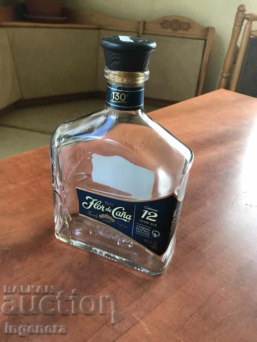 RUM GLASS BOTTLE BOTTLE