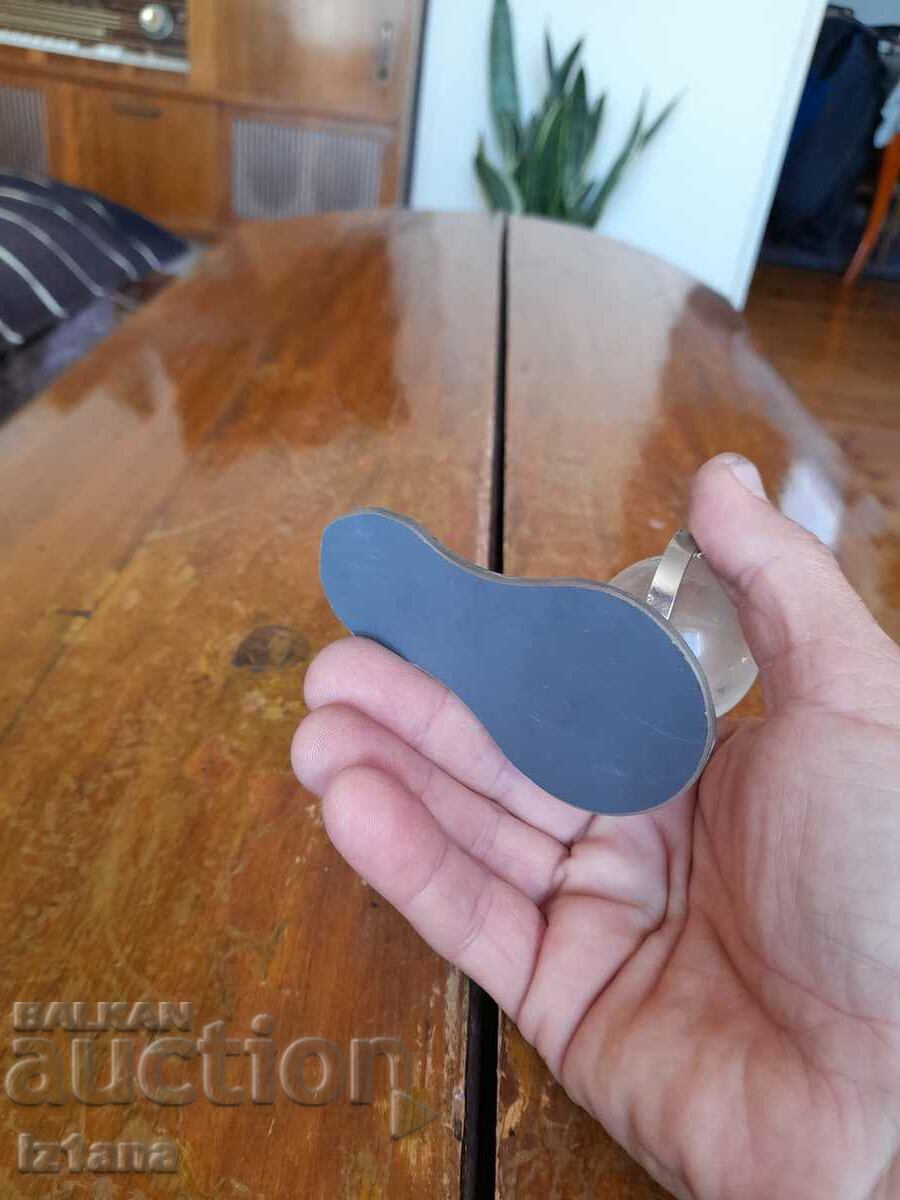 Old souvenir pen stand, globe - 6