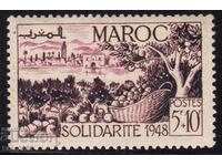 France/Morocco-1949-May 1st-Solidarity Day,MNH