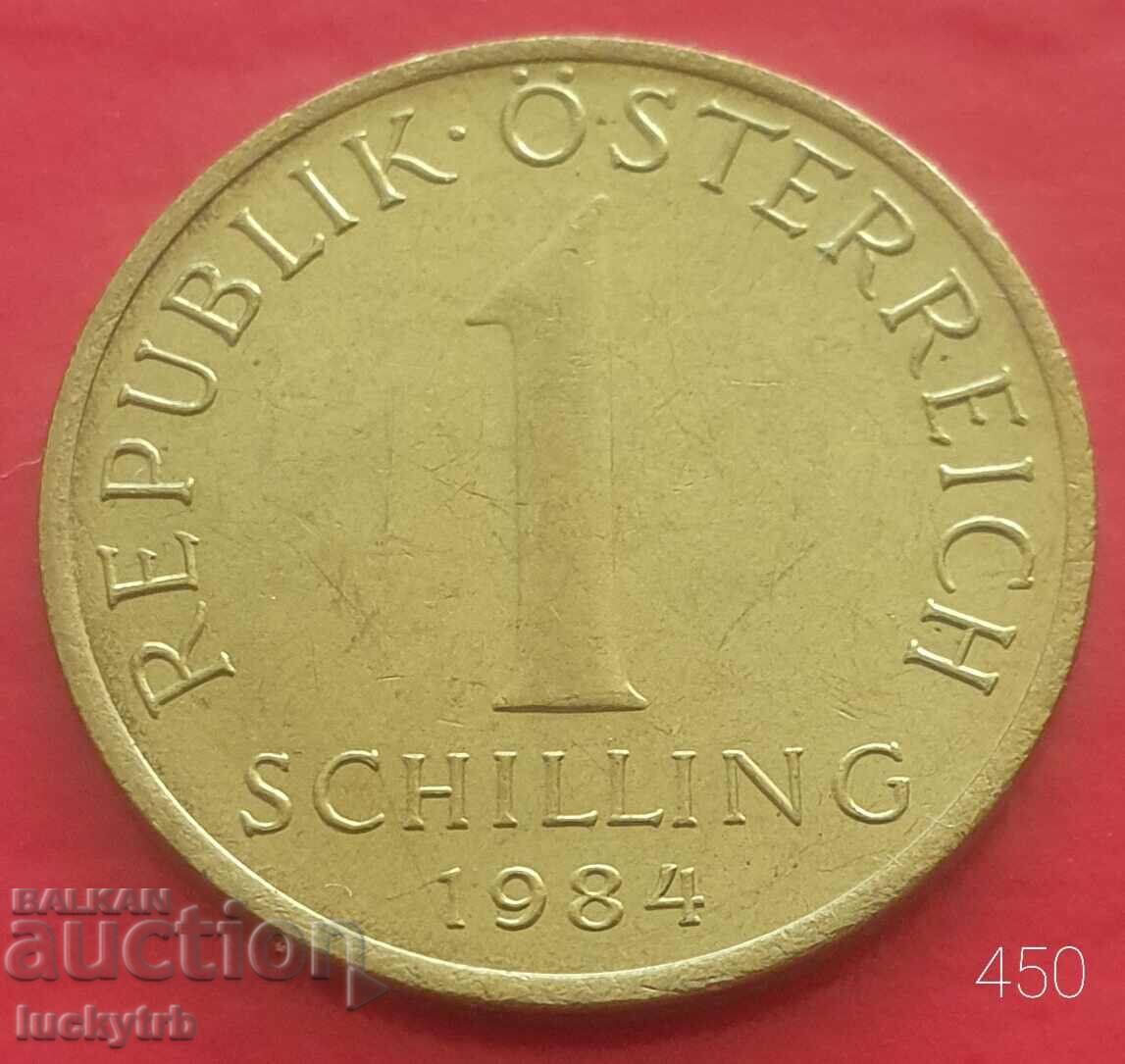 1 șiling 1984 - Austria