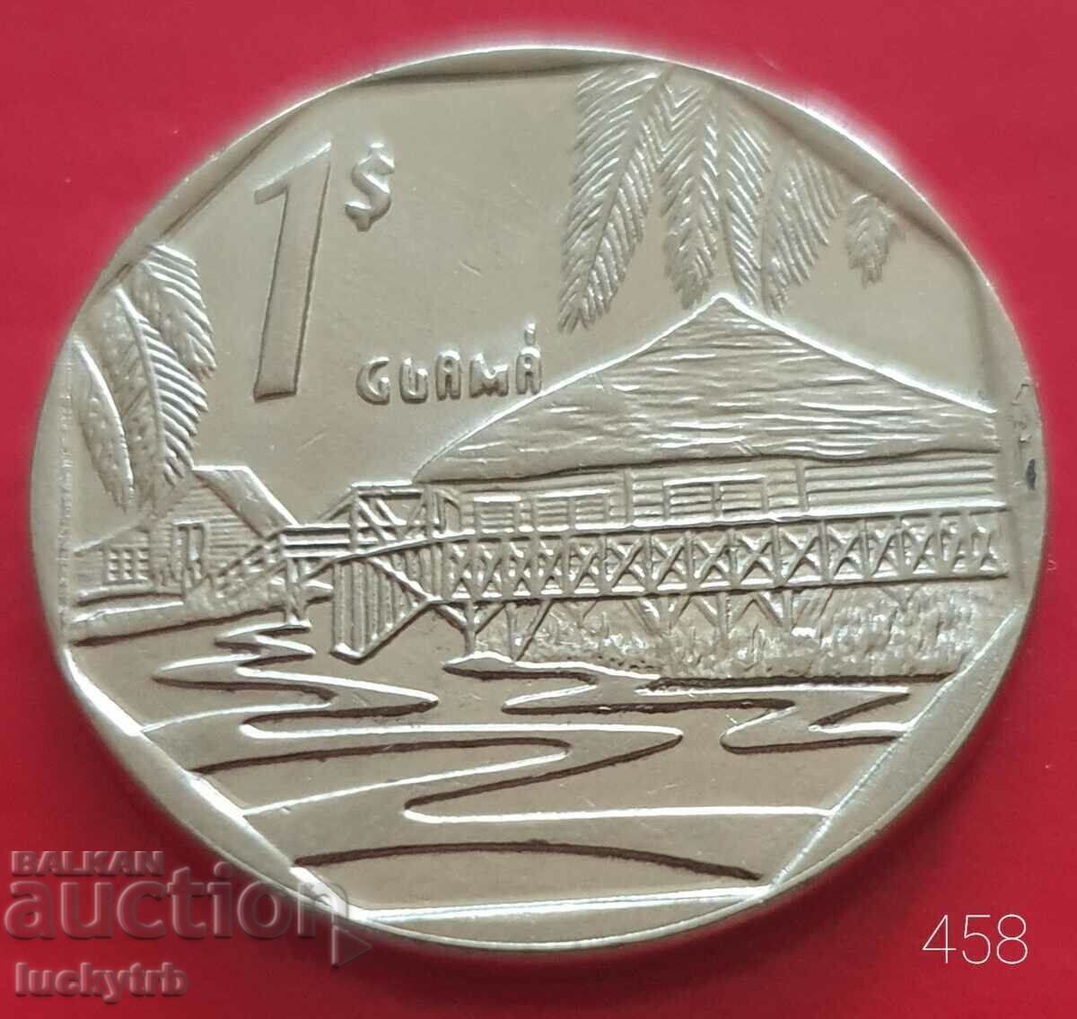 1 peso 2012 - Cuba 1 peso 2012 - Cuba