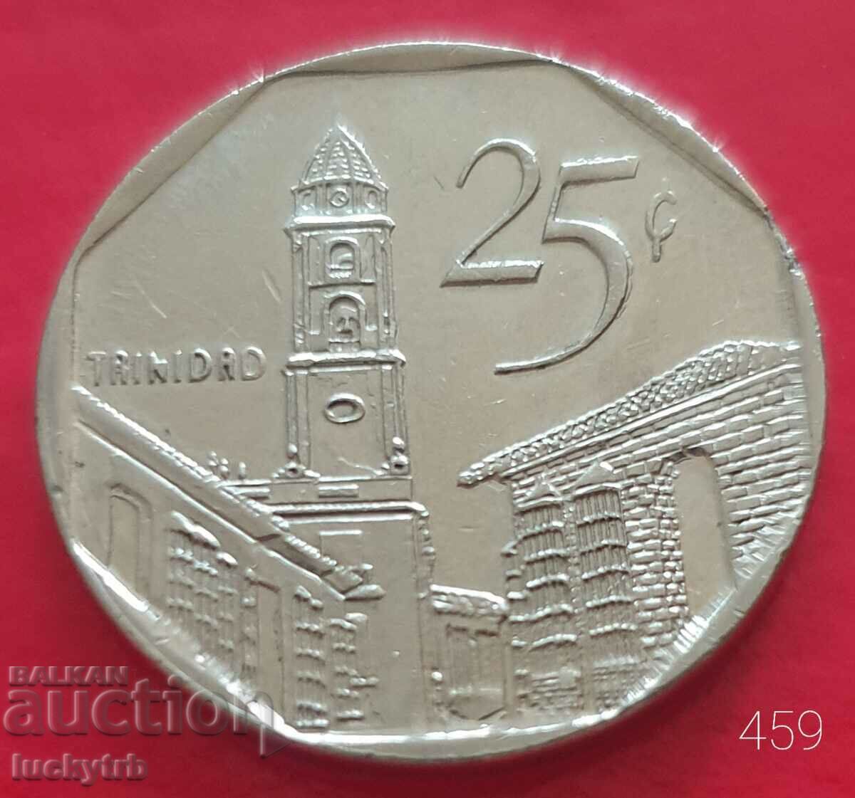 25 centavos 2008 - Cuba