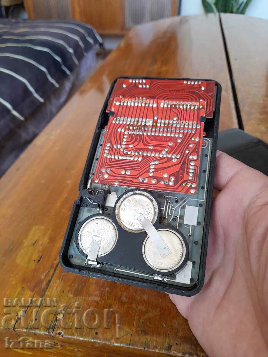 Un vechi calculator Interton Electronic - 5