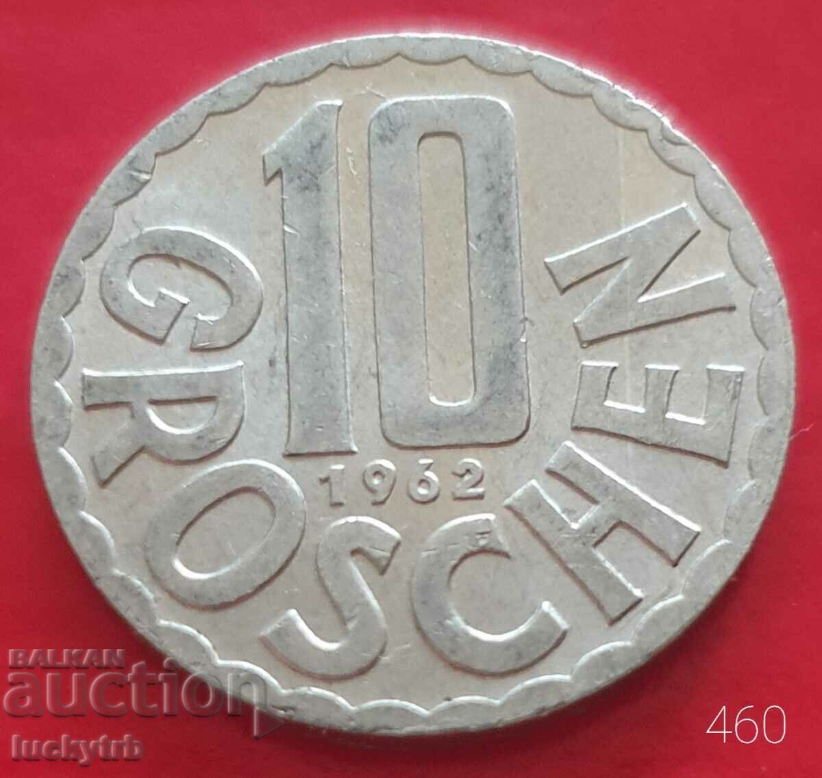 10 groszy 1962 - Austria