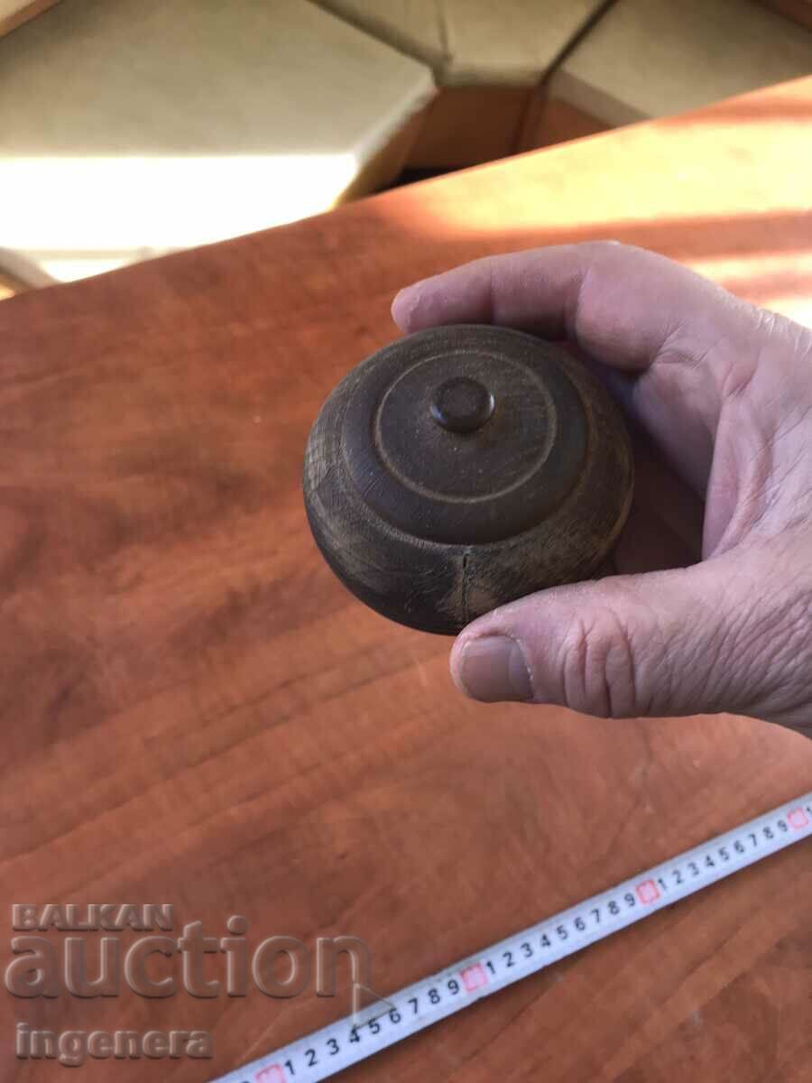 BOX WOOD SALT BOX ANTIQUE - 5 BOX WOOD SALT BOX ANTIQUE - 5