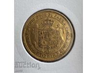 Gold Coin Italy - Parma 40 Lire 1815 Marie-Louise