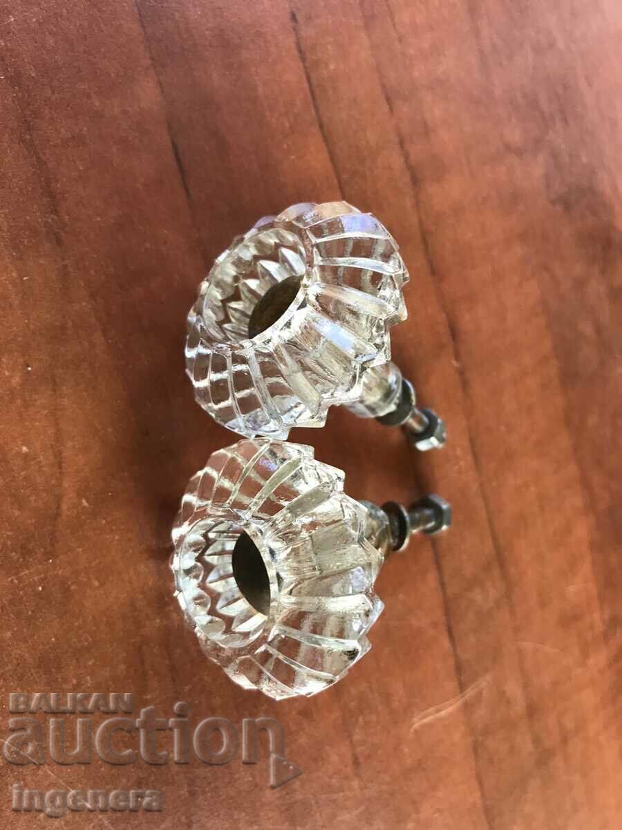HANDLE HANDLES FOR FURNITURE GLASS METAL ANTIQUE- 2 PCS. - 5 HANDLE HANDLES FOR FURNITURE GLASS METAL ANTIQUE- 2 PCS. - 5