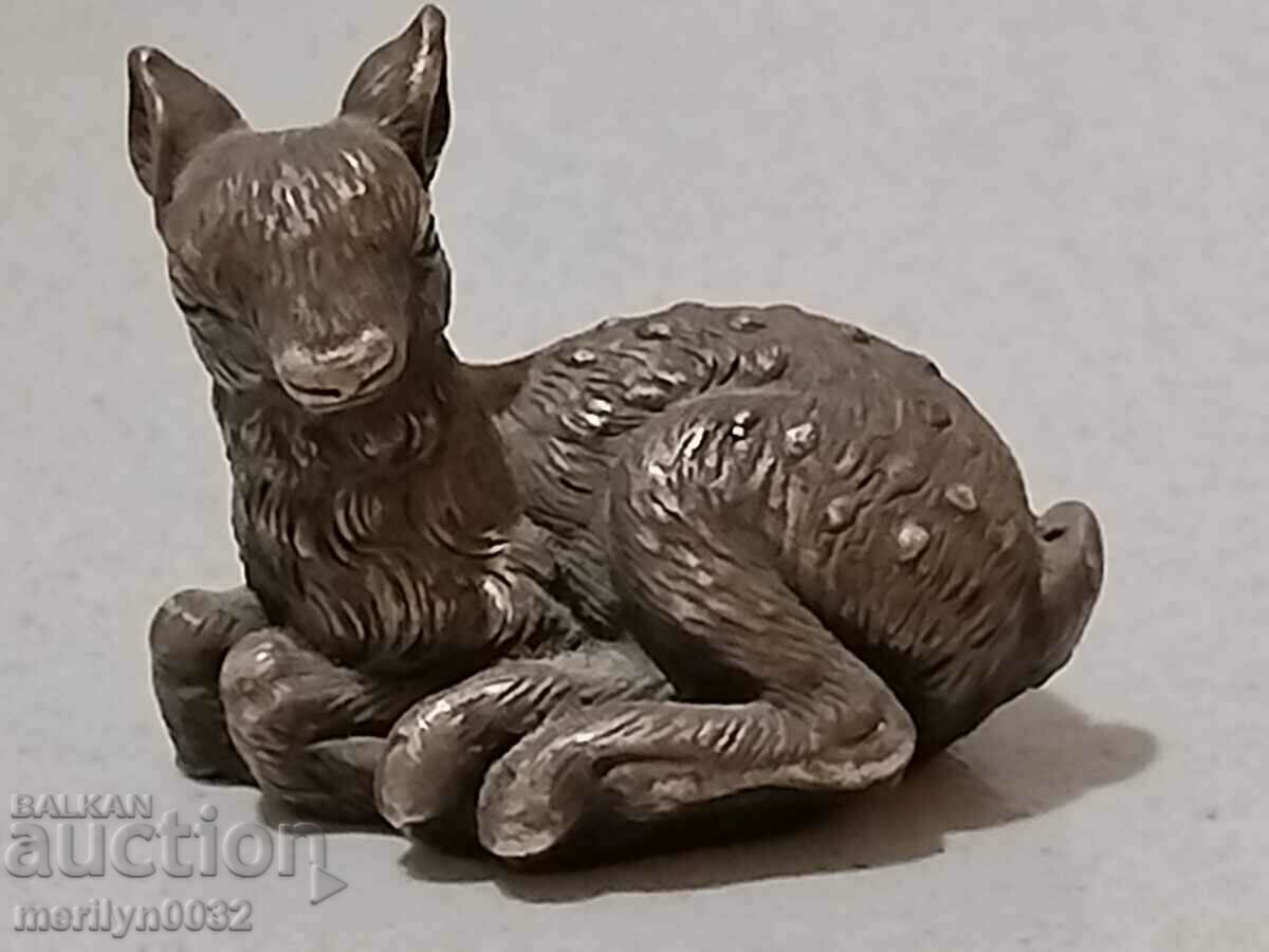 Figurina cerb veche din argint 925/1000 figurina decor Figurina cerb veche din argint 925/1000 figurina decor