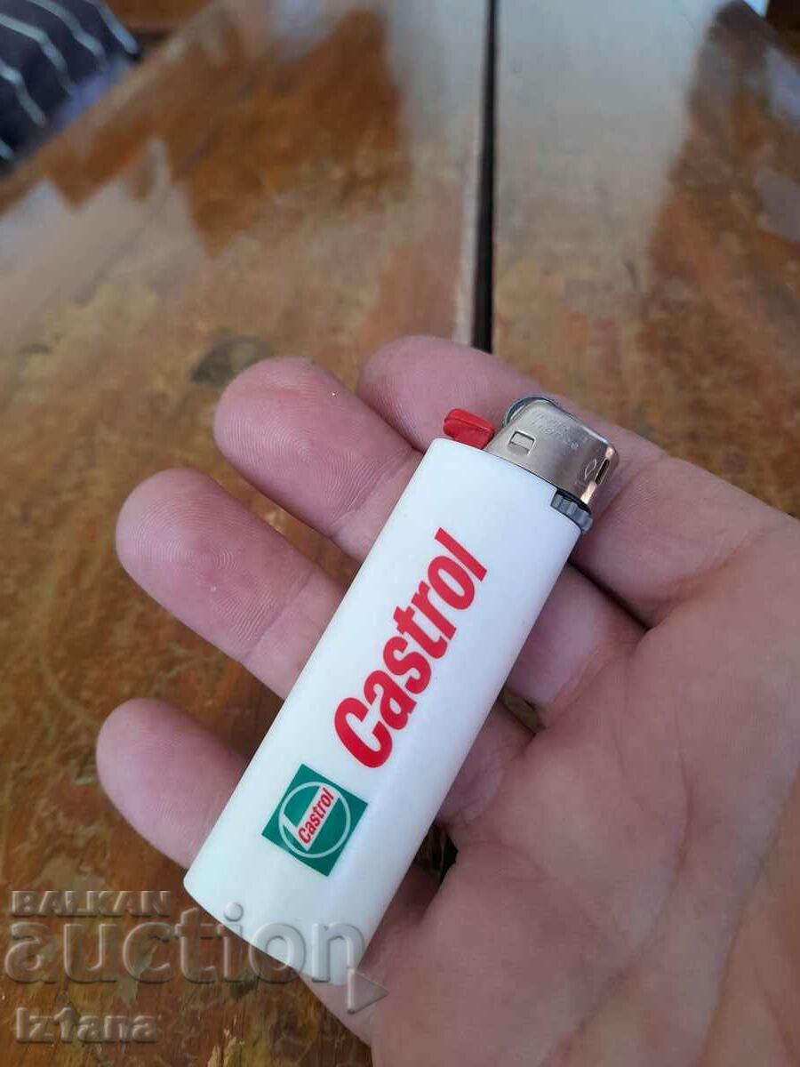 Old Bic Castrol lighter