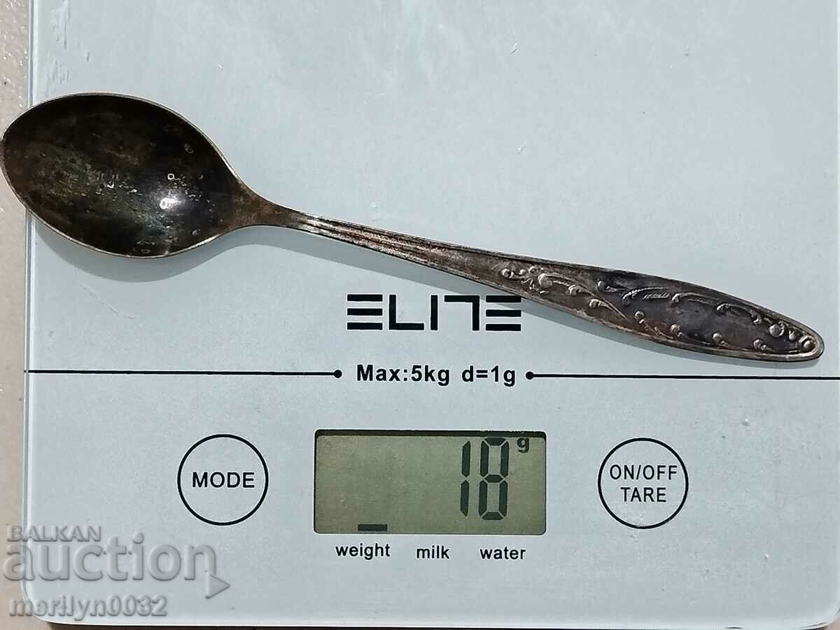 6 spoons thickly silvered unused USSR spoons - 5 6 spoons thickly silvered unused USSR spoons - 5