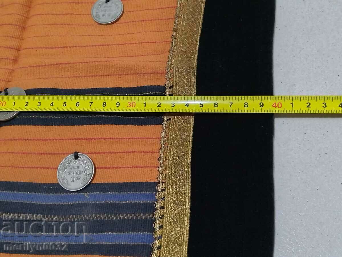 Delivery of Old woven steam embroidered and embroidered apron, costume Delivery of Old woven steam embroidered and embroidered apron, costume