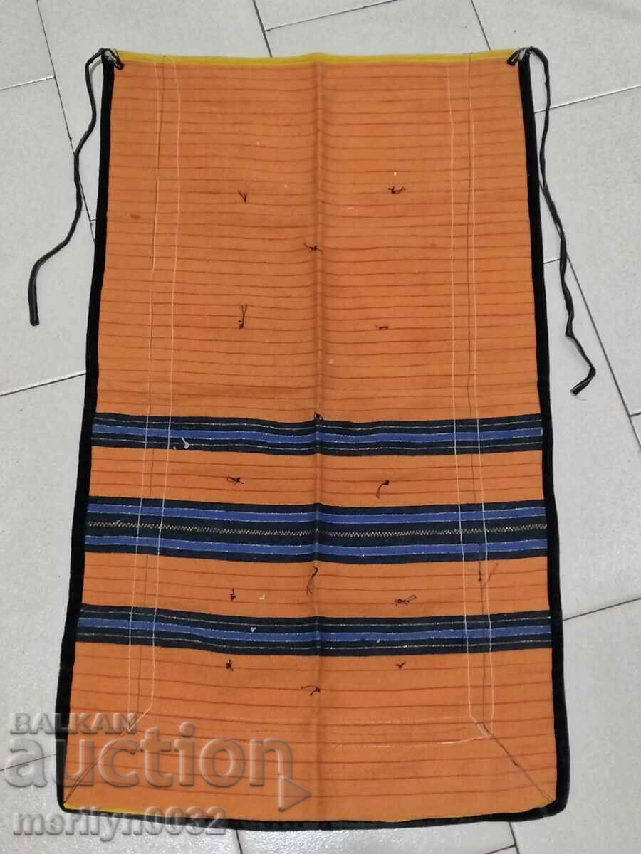 Old woven steam embroidered and embroidered apron, costume - 5 Old woven steam embroidered and embroidered apron, costume - 5