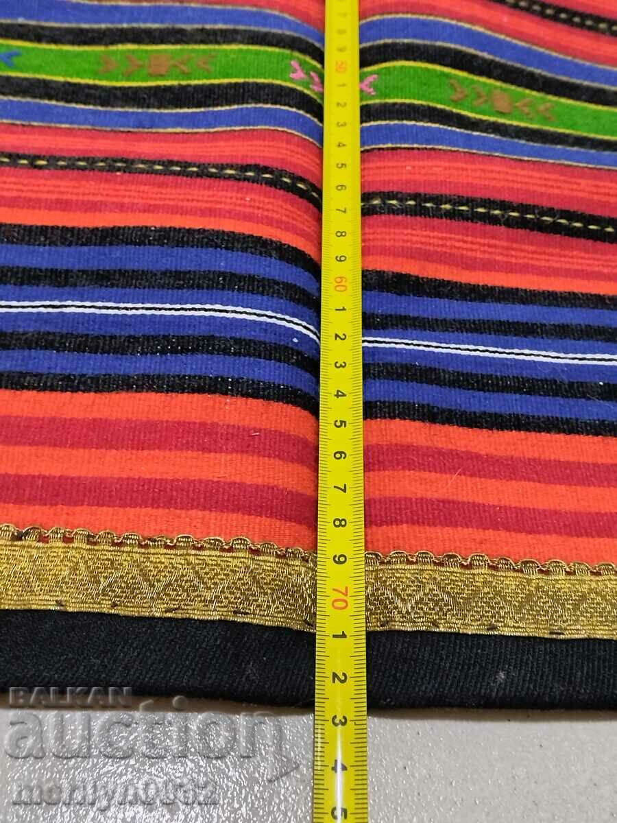 Delivery of Old woven embroidered and embroidered apron, costume Delivery of Old woven embroidered and embroidered apron, costume