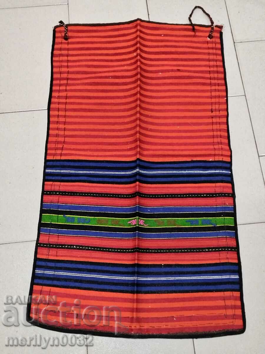 Old woven embroidered and embroidered apron, costume - 6 Old woven embroidered and embroidered apron, costume - 6