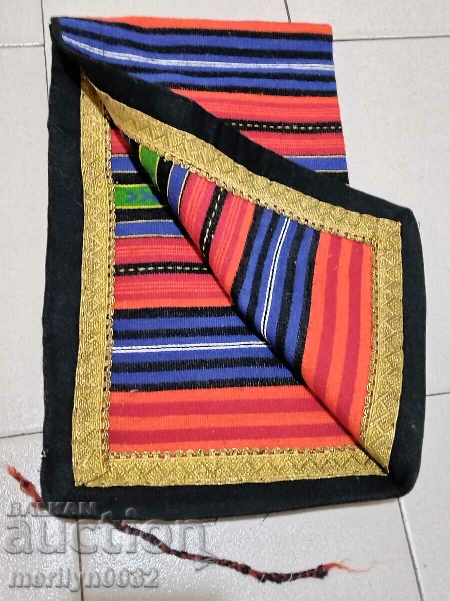 Old woven embroidered and embroidered apron, costume - 7 Old woven embroidered and embroidered apron, costume - 7