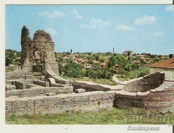 Card Bulgaria Kula Vidinsko Roman tower*