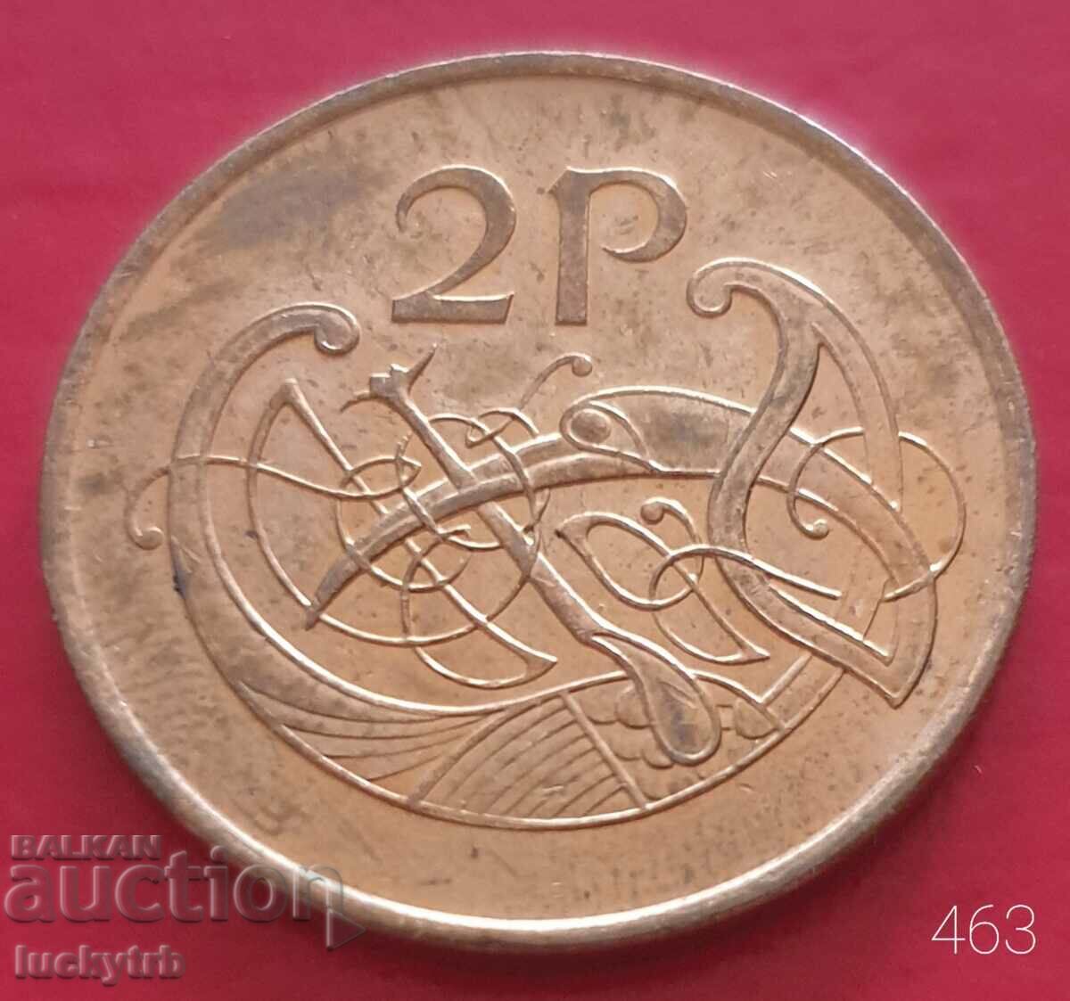 2 pence 2000 - Irlanda