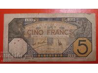 5 Franci Senegal 1932 Statele Africii de Vest