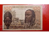 100 de franci Statele Africii de Vest /Coasta de Fildeș/