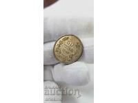 Moneda regală bulgară bulgară 50 BGN 1940 Boris III