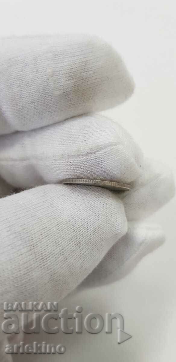 Delivery of Silver princely coin 50 cents 1883 Delivery of Silver princely coin 50 cents 1883