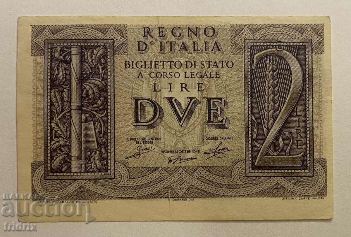 Italia 2 lire / Italia 2 lire 1939