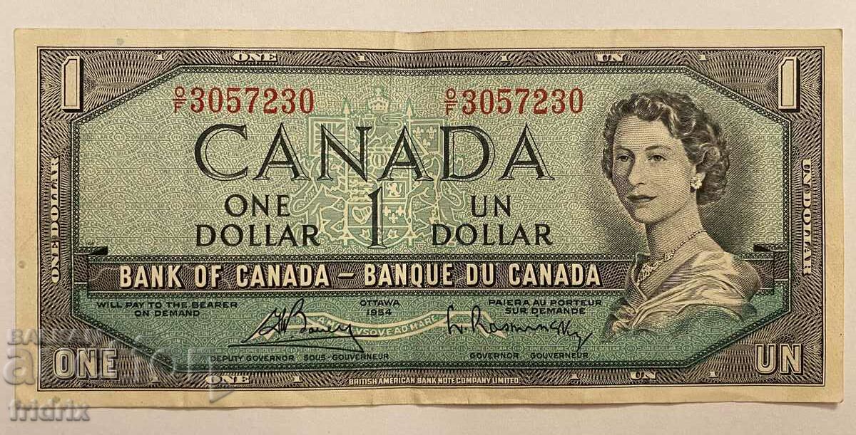 Канада 1 долар / Canada 1 dollar 1954