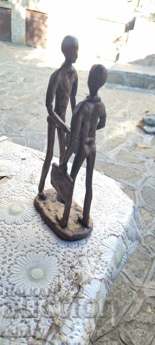 Metal sculpture. Figure - 5 Metal sculpture. Figure - 5