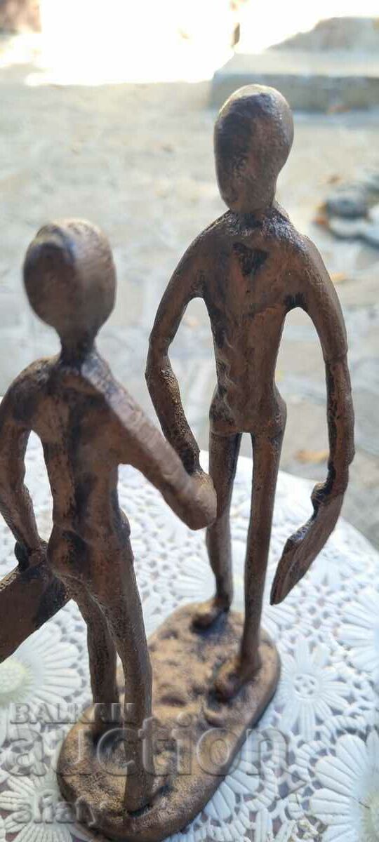 Metal sculpture. Figure - 6 Metal sculpture. Figure - 6
