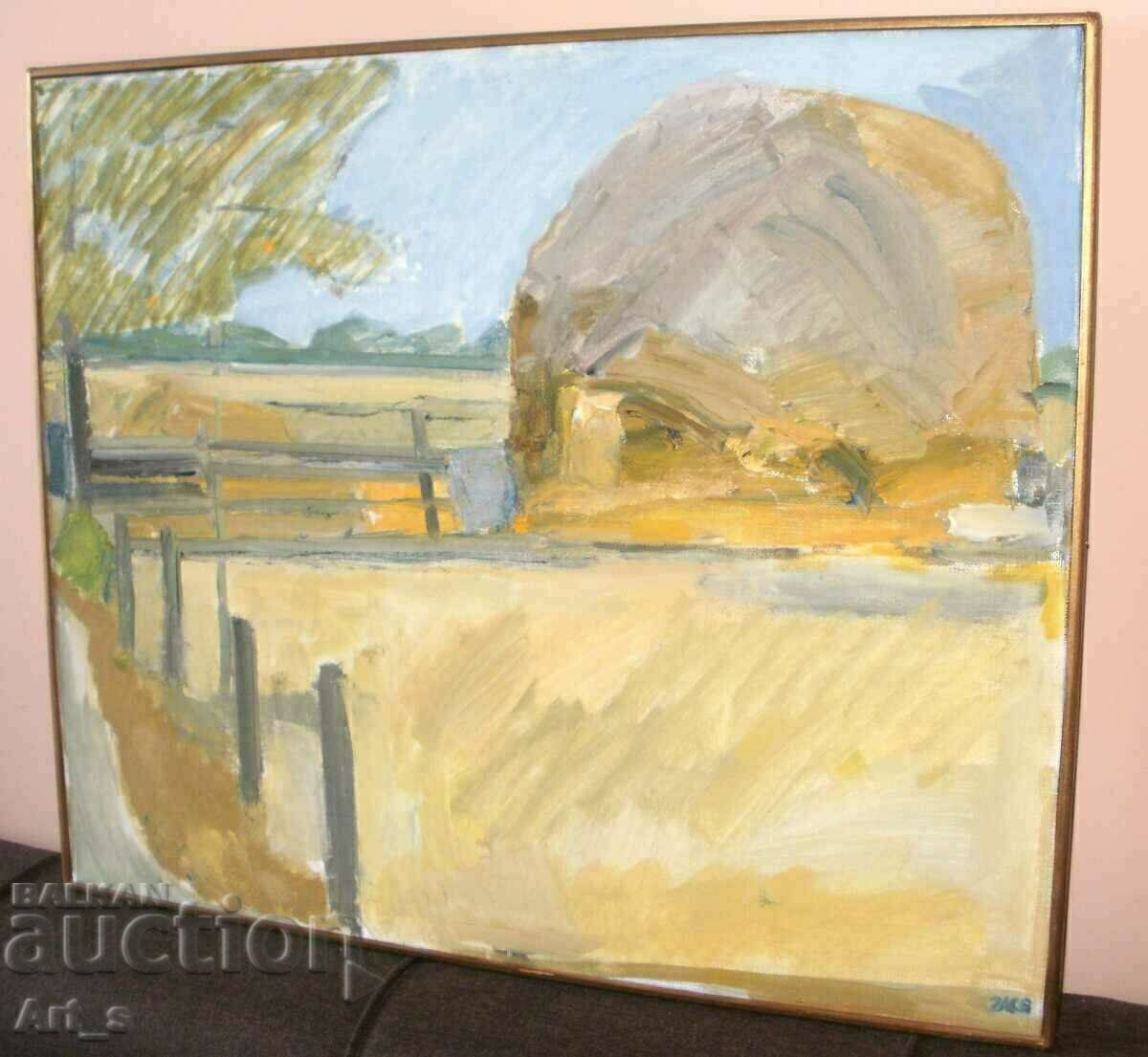 Auction Impressionist landscape by Swedish artist Zage Johanson Auction Impressionist landscape by Swedish artist Zage Johanson