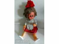 . OLD SOC CHILDREN'S TOY DOLL WITH CLOSING EYES