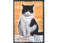 Marca ștampilată Fauna Cat 2004 din Australia