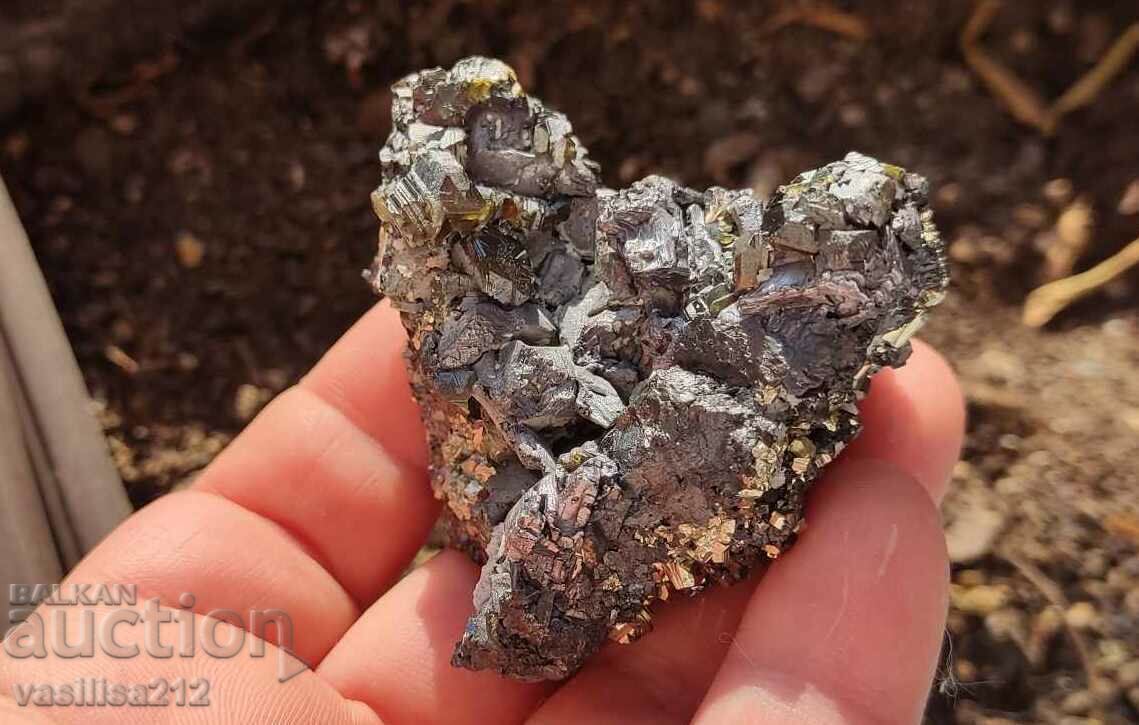 Cleophane, galena, pyrite