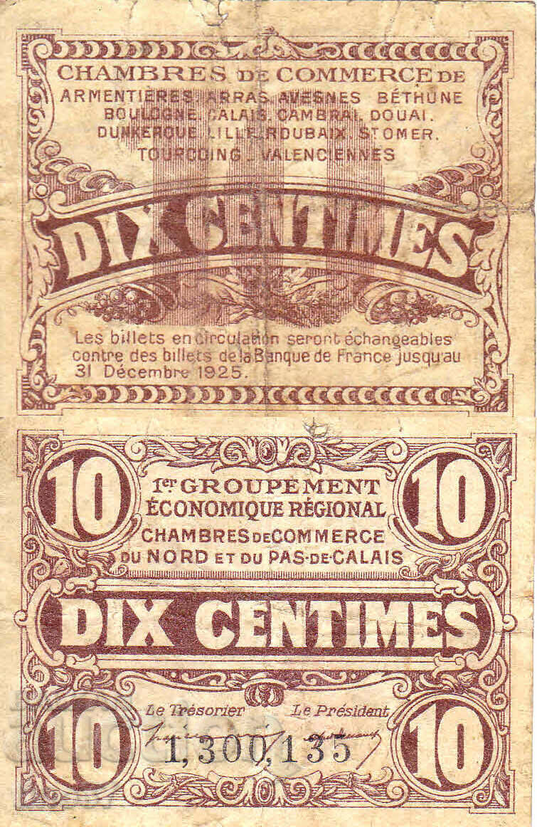 tino37- FRANTA - 10 CENTIME - 1925