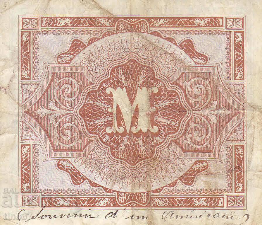 Δημοπρασία tino37- ΓΕΡΜΑΝΙΑ - 1/2 ΕΝΣΗΜΑ /ΣΤΡΑΤΙΩΤΙΚΟ ΠΙΣΤΟΠΟΙΗΤΙΚΟ/ -1944 - F